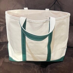 new LL Bean Large Canvas Tote Bag